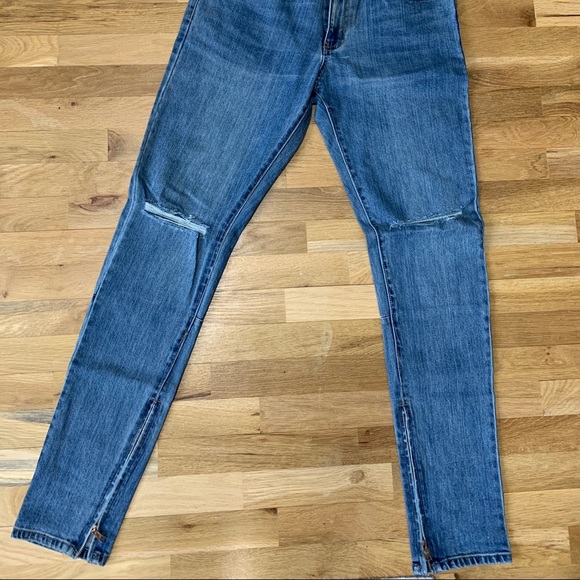 Zara Men’s distressed skinny Jeans (size 33) - Picture 2 of 2